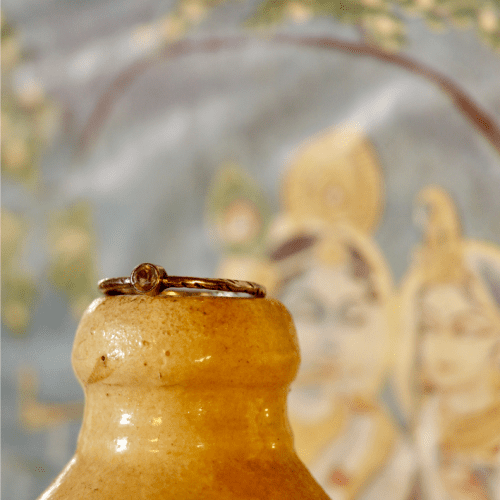 ANELLO FEDINA MORGANITE - JAIPUR