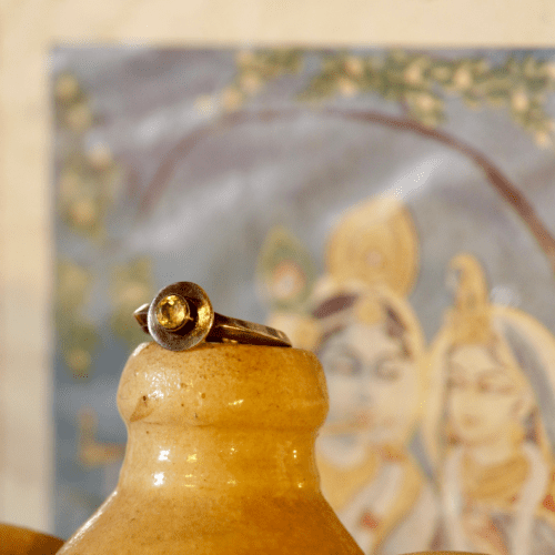 ANELLO PERIDOTO - JAIPUR