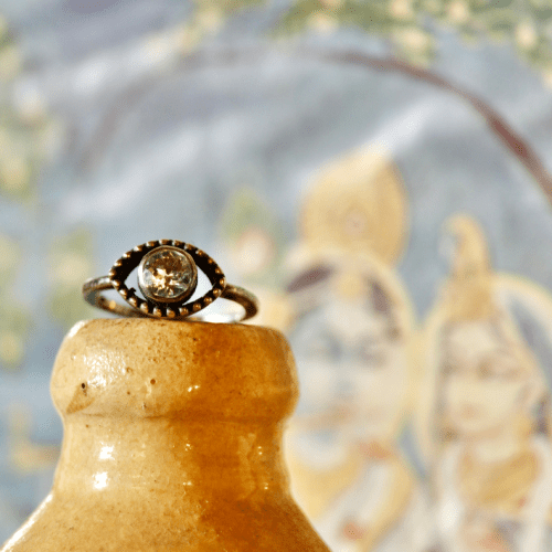 ANELLO ACQUA MARINA - JAIPUR